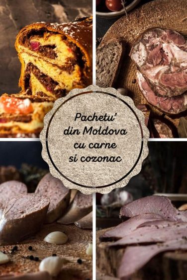 „Pachetu’ din Moldova” – cu carne si cozonac